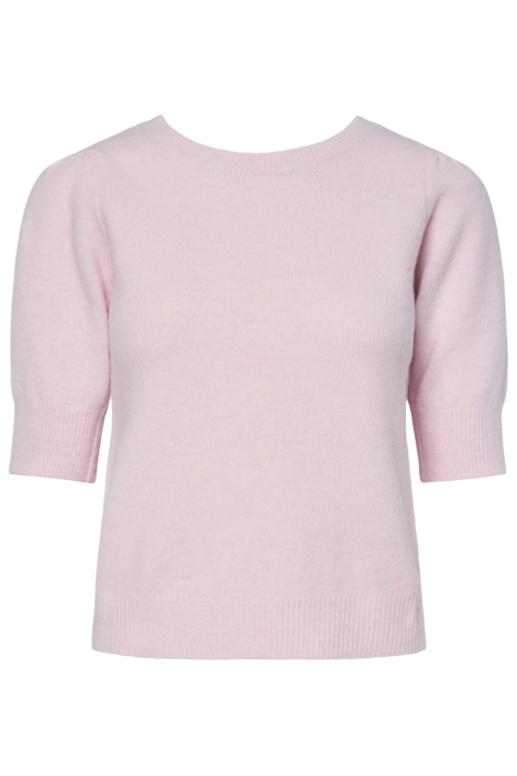 Pieces pcfunia ss o-neck bow knit top d2d